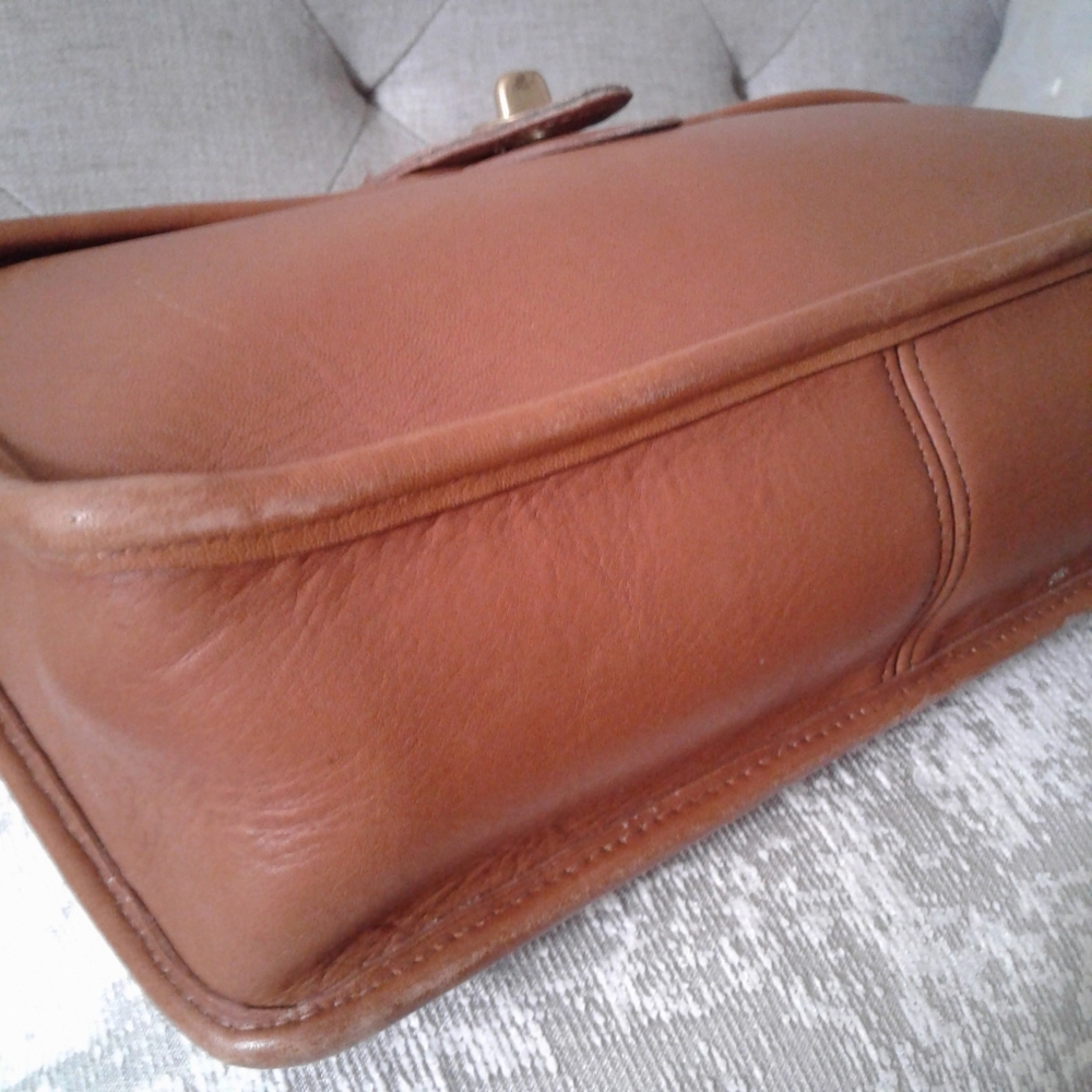 Coach Vintage Glove Tanned Leather Willis 9927 USA - Picture 7 of 16
